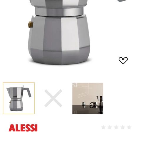 Alessi Mocca Espresso kaffebrygger