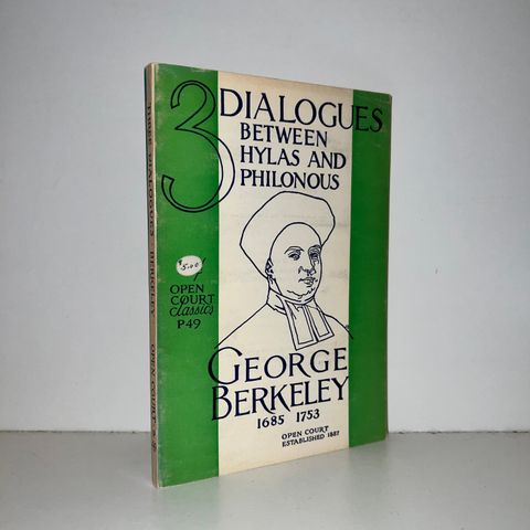 3 Dialogues between Hylas and Philonous - George Berkeley. 1969