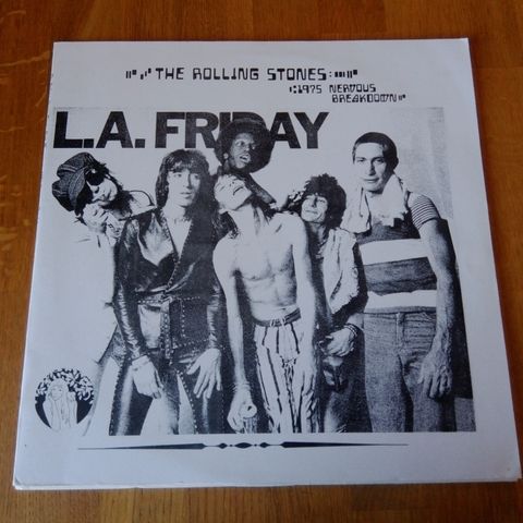 The Rolling Stones - 1975 Nervous Breakdown L.A. Friday LP RARE !