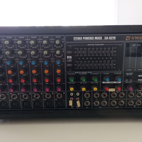 Stereo powered mixer CA-6210 selges