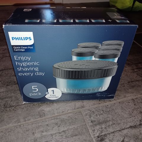 Rengjøringskapsler til Philips Quick Clean Pod 6pk