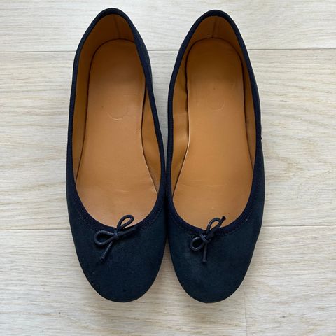 Lolo Ballerina semsket navy str 38,5