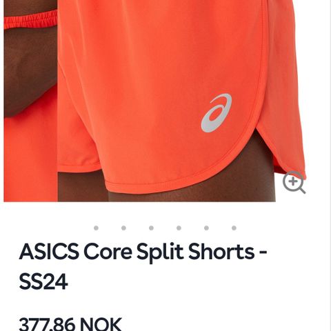 Asics Split Shorts