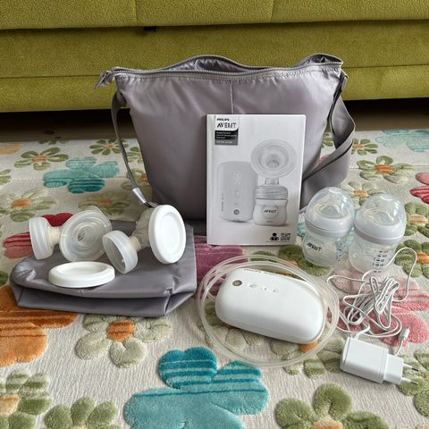 Som ny Philips Avent Premium Dobbel Elektrisk Pumpe