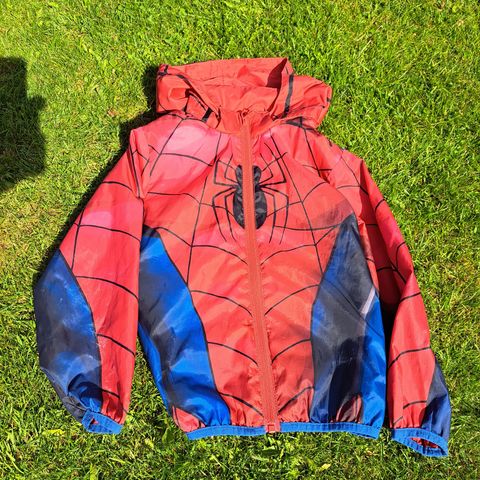 Spider man jakke str. 110/116