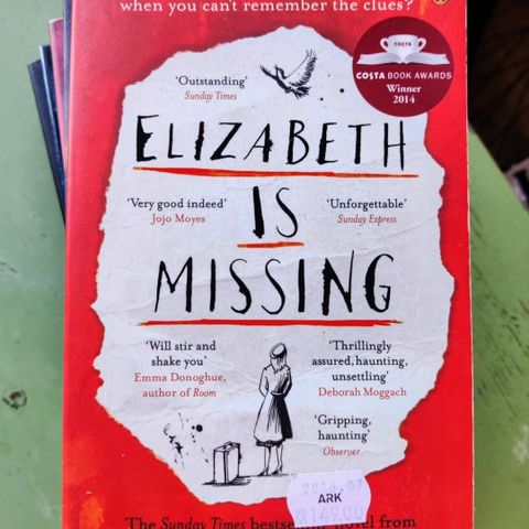 Elizabeth is Missing - Emma Healey