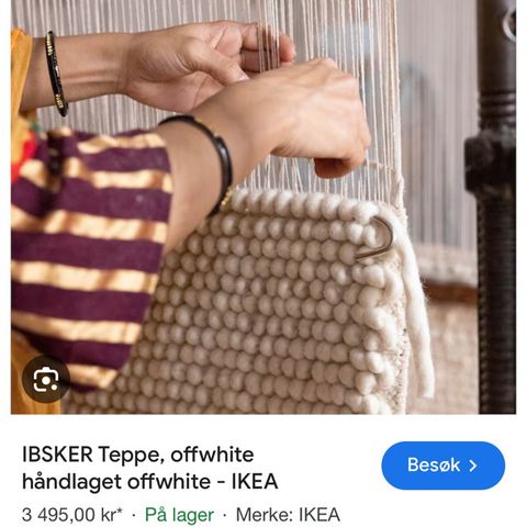 IBSKER Teppe 170 X 240 IKEA