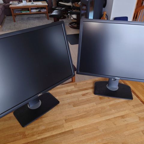 Dell Ultrasharp U2412M IPS 24toms flatskjerm, 1920x1200, DVI/DP/VGA/USB/