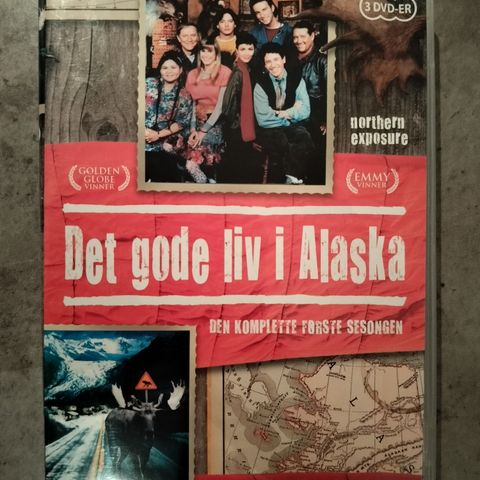 Det gode liv i Alaska ( DVD) Norsk tekst - Sesong 1 - 1990
