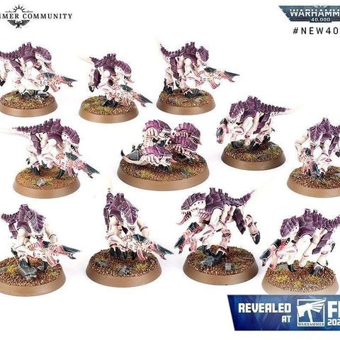 30x Warhammer 40K Tyranids Termagants