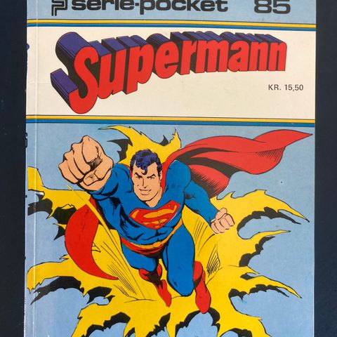 Serie-Pocket nr. 85 fra 1983 «Supermann»