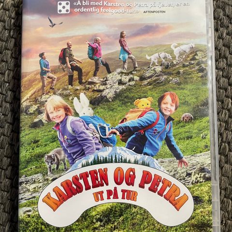 [DVD] Karsten og Petra ut på tur - 2017 (norsk tale/tekst)