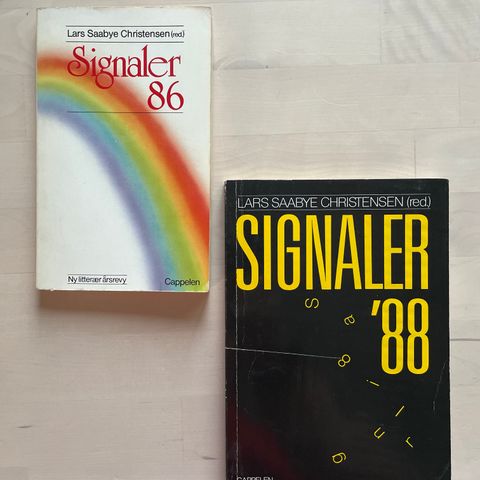 Lars Saabye Christensen «Signaler 86» og «Signaler 88»