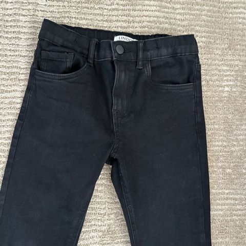 Flotte svarte jeans str 11-12 år/152cm