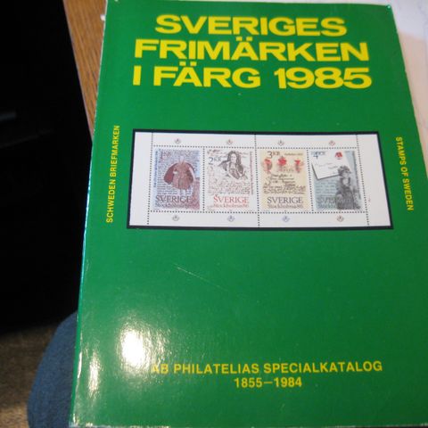 Katalog Sveriges  Frimerker i farger 1985