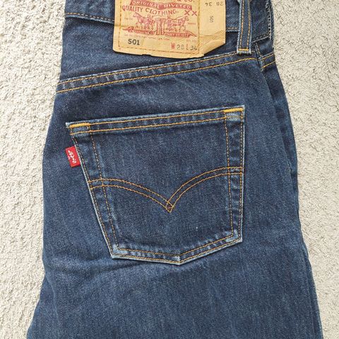 Vintage Levis jeans 501 strl W28L34