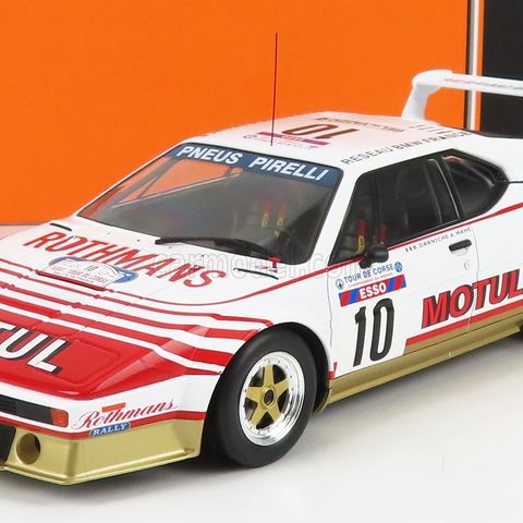 1/18 IXO-MODELS - BMW M1 MOTUL N 10 RALLY TOUR DE CORSE 1982 B.DARNICHE - A.MAHE