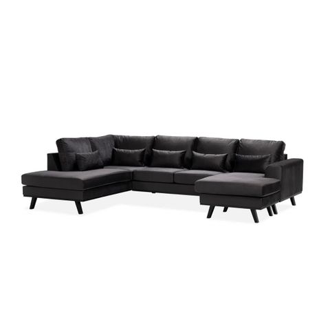 Copenhaugen U-Sofa Fløyel