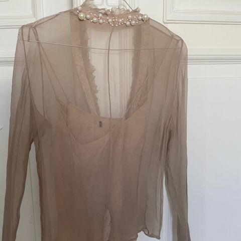 Bluse silke chiffon