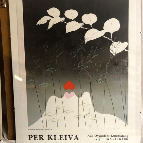 "Per Kleiva" Aud Øygardens kunstsalong 1984