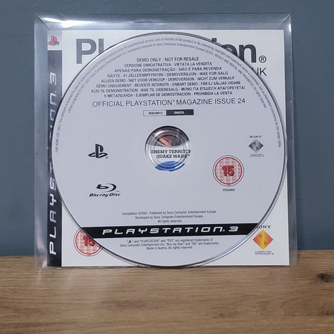 Official Playstation 3 Magazine Issue 24 demo disc