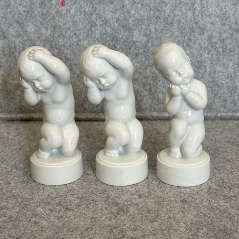 3 stk porselensfigurer fra Bing & Grøndahl, Danmark