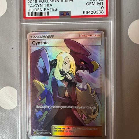 Cynthia SV82 i PSA 10