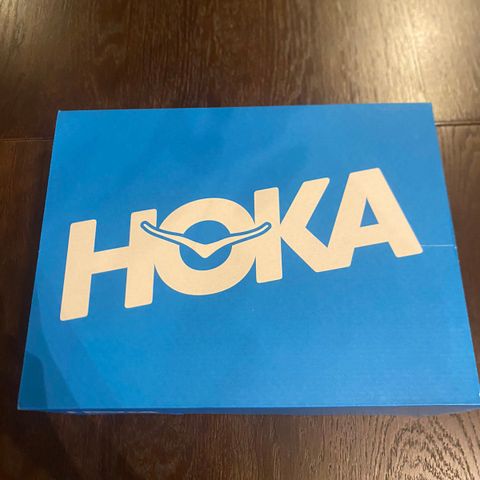 Hvite hoka sko str 44