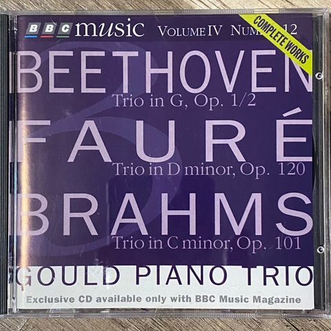 BBC Music - Beethoven - Faure - Brahms (Gould)