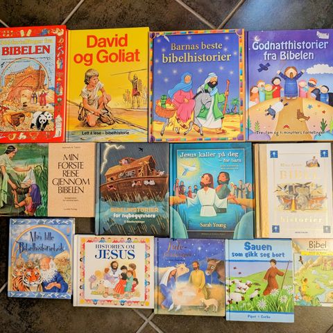 Religiøse barnebøker og dvd-er selges