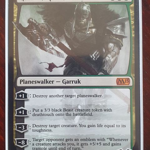 Magic the gathering kort. Garruk, Alex Predator