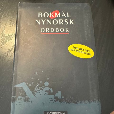 Bokmål/Nynorsk ordbok