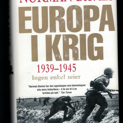 Europa i krig 1939-1945 - Norman Davies