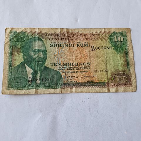 10 Shillings Kenya