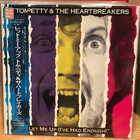 Tom Petty & the Heartbrakers - «Let Me Up (I’ve had enough)» jap. pressing m/obi