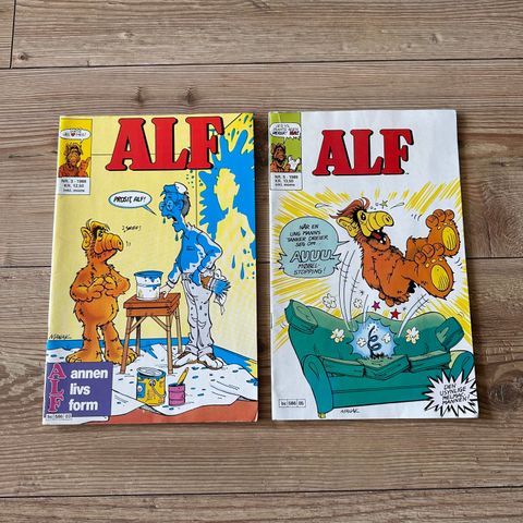 ALF - blader fra 1980-tallet