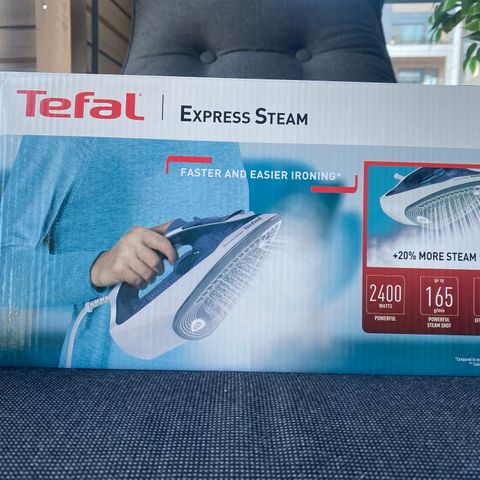 Ubrukt tefal strykejern