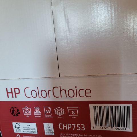 Kopipapir HP Color Choise