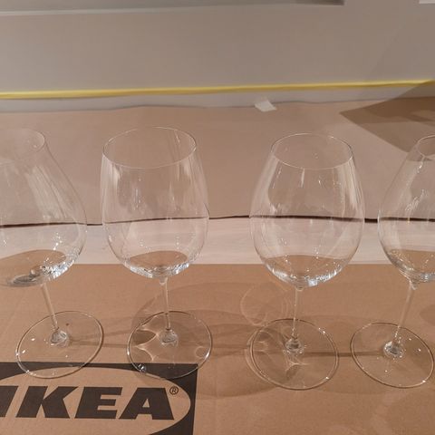 Tasting sett fra Riedel 4 forskjellige glas