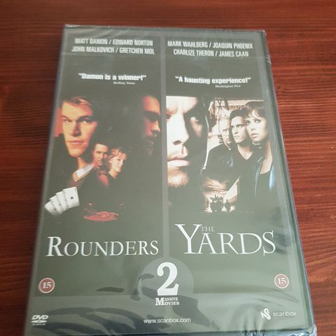 Rounders og The Yards 2 nye filmer