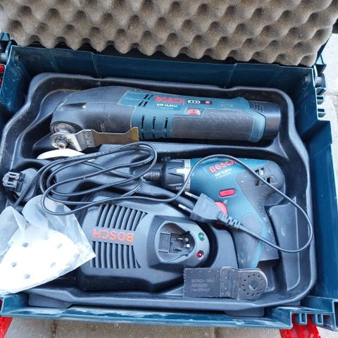 BOSCH GOP + BOSCH GSR 10,8V-LI