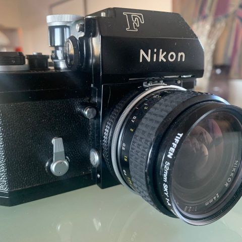 Div. vintage Nikon (F,F2,F3) ø.byttet i Sony RX1/Leica T.