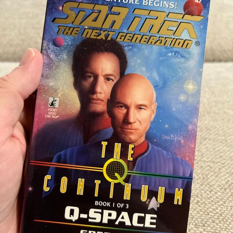 Signert - Star Trek: The Next Generation: The Q Continuum: Q-Space