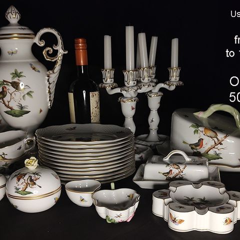 Herend porcelain. collections from former dealer - Herend porselen - samlinger