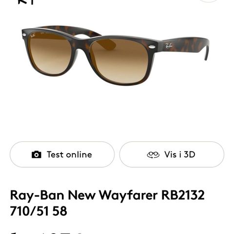 Ray-Ban New Wayfarer