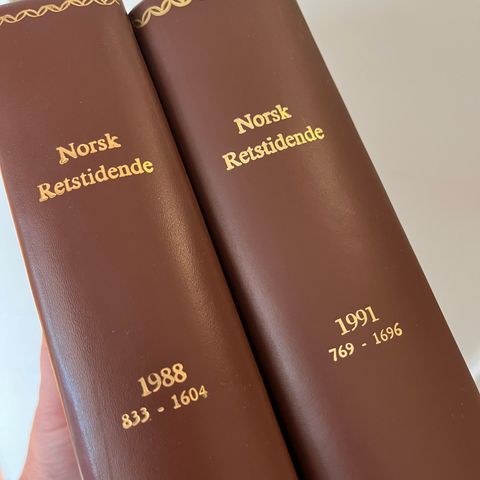 Norsk Retstidende -innbundet 1965-2004