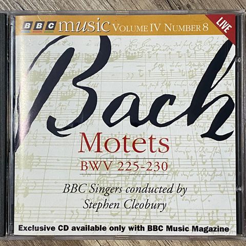 BBC Music - Bach Motets BWV 225-230