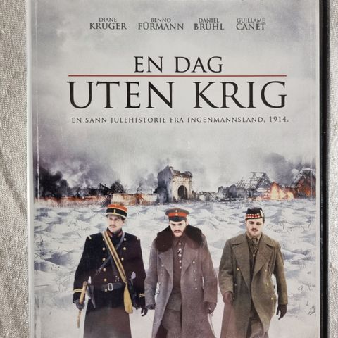 En Dag Uten Krig DVD norsk tekst ripefri disc