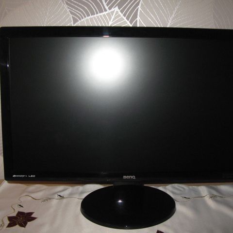 PC-skjerm BENQ - GL2450HM, 24" med VGA, DVI videoinnganger