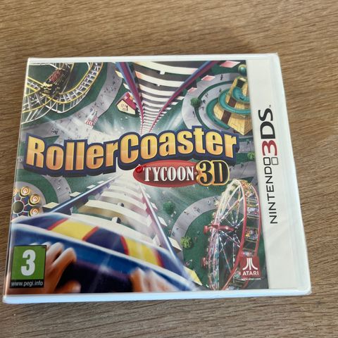 Forseglet RollerCoaster Tycoon 3D - Nintendo DS